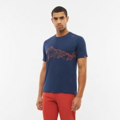 T-shirt męski Viking Lenta Bamboo Light. Niebieskie t-shirty męskie VIKING, m, bez wzorów, bez kołnierzyka. Za 107.59 zł.