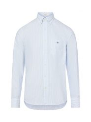 Gant koszula casual Mężczyźni Regular Fit Bawełna biały|niebieski, XXL. Białe koszule męskie Gant, m, bez wzorów, z bawełny, bez kołnierzyka, bez ramiączek. Za 599.95 zł.