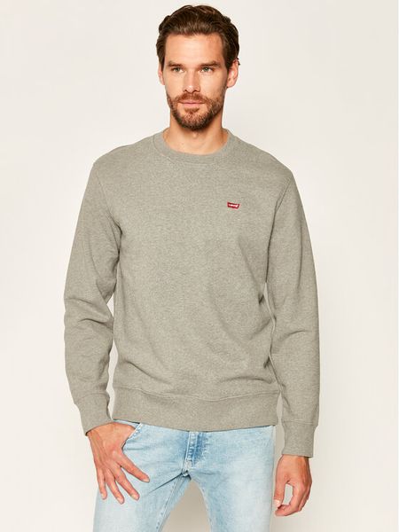 Levi's® Bluza New Original 35909-0002 Szary Regular Fit. Szare bluzy bez kaptura męskie m, z bawełny. Za 259.99 zł.