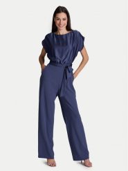 Swing Kombinezon 3AD00400 Niebieski Relaxed Fit. Niebieskie kombinezony damskie Swing, bez wzorów, z syntetyku, bez kołnierzyka, bez ramiączek. Za 809.99 zł.