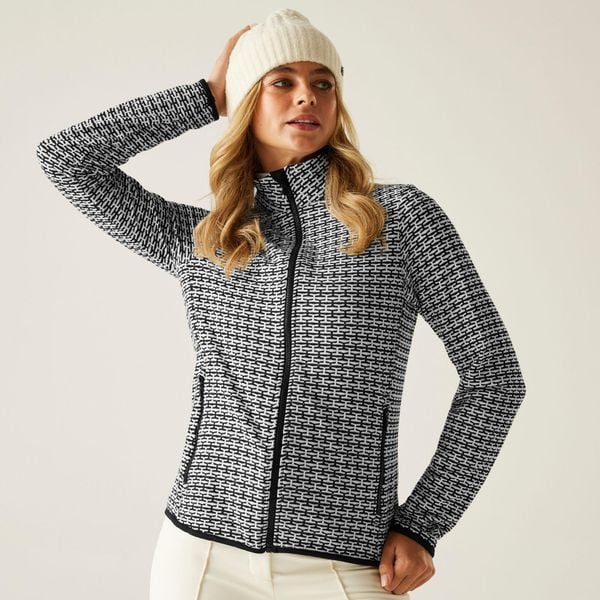 Bluza damska rozsuwana Descend II Dare 2b. Czarne bluzy bez kaptura damskie Dare 2b, z dzianiny. W wyprzedaży za 290.00 zł.