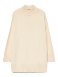 Vero Moda Sweter w kolorze beżowym rozmiar: M. Brązowe golfy damskie Vero Moda, m, bez wzorów, z włókna, bez ramiączek. Za 109.78 zł.