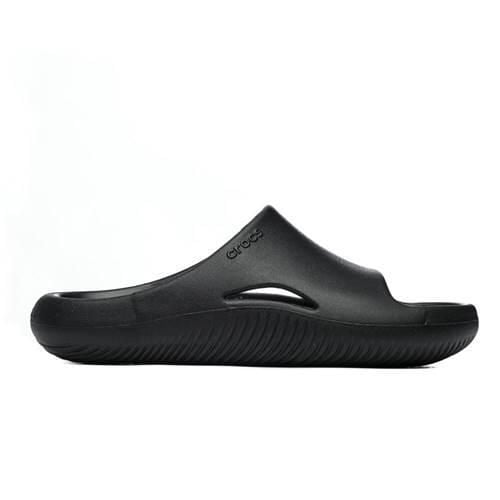 Klapki męskie Crocs Mellow Slide. Czarne klapki i japonki męskie Crocs, z materiału. Za 297.00 zł.