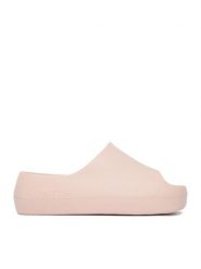 Hunter Klapki CEOWB-S55796 Różowy jasny. Czerwone klapki damskie Hunter, bez wzorów, z syntetyku, bez obcasa. Za 99.99 zł.