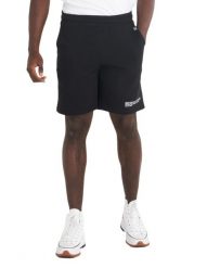 Minimalistyczne męskie bermudy z bawełny organicznej. Niebieskie szorty męskie LEONE 1947 APPAREL, l, z bawełny, na fitness i siłownię. Za 105.21 zł.