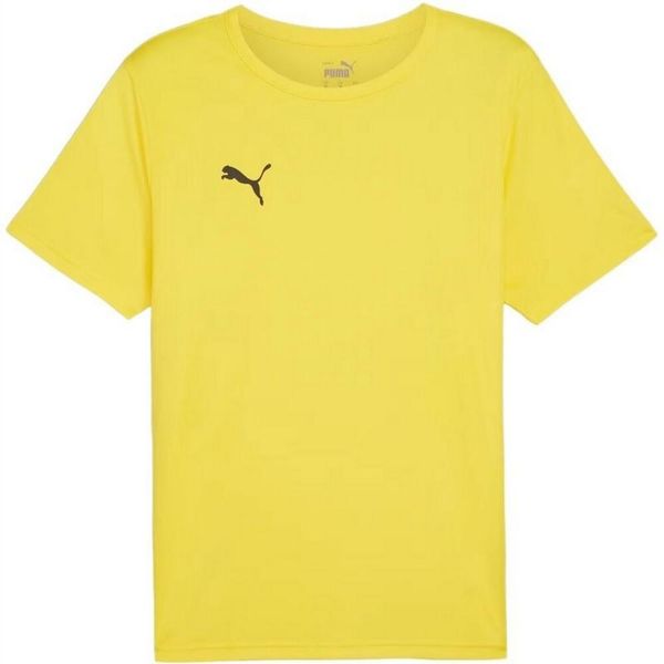 Męska Koszulka Meczowa TeamRise. Żółte t-shirty sportowe męskie Puma, m, z materiału, bez ramiączek, do piłki nożnej. Za 59.00 zł.