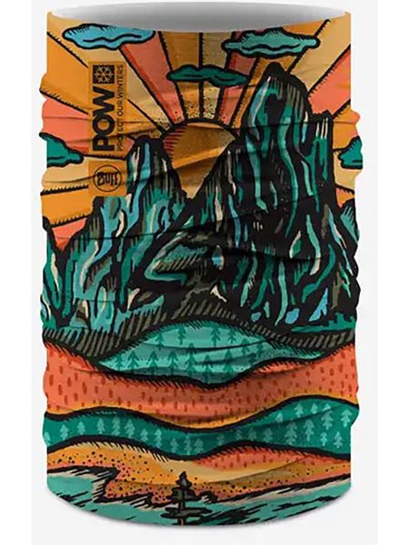 Buff Szal-koło w kolorze pomarańczowo-turkusowym rozmiar: onesize. Pomarańczowe szaliki dziecięce Buff, z materiału, bez ramiączek. Za 76.47 zł.