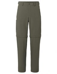 Spodnie męskie Farley Stretch T-Zip Pants III. Zielone szorty męskie Vaude, na jesień, bez wzorów, z materiału. Za 599.00 zł.