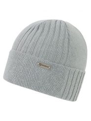 Ziener Czapka beanie "Isafin" w kolorze szarym rozmiar: onesize. Szare czapki zimowe damskie Ziener, z materiału. Za 74.99 zł.