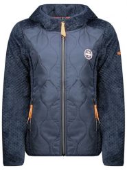 Geographical Norway Kurtka polarowa "Torsade" w kolorze granatowym rozmiar: M. Niebieskie kurtki damskie Geographical Norway, m, bez wzorów, z polaru, bez kaptura. Za 144.24 zł.