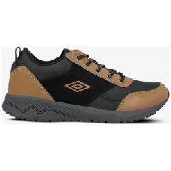 Umbro Nevis Low buty męskie, brązowy, rozmiar 43. Brązowe buty trekkingowe męskie Umbro, z gumy, bez zapięcia, outdoorowe. W wyprzedaży za 127.99 zł.