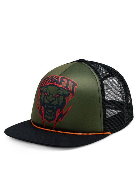 Dynafit Czapka z daszkiem Graphic Trucker Khaki. Brązowe czapki męskie Dynafit, bez wzorów, z syntetyku, sportowe. Za 109.99 zł.