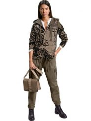 Heine Kardigan w kolorze khaki rozmiar: 36. Brązowe kardigany damskie Heine, bez wzorów, z bawełny. Za 104.64 zł.