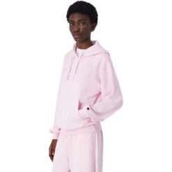 Bluza Z Kapturem Z Haftowanym Logo Dla Kobiet. Czerwone bluzy z kapturem damskie CHAMPION, l, z bawełny. Za 356.99 zł.