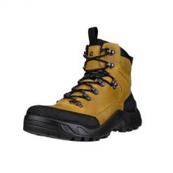 Buty trekkingowe męskie Ecco Offroad Mid. Żółte buty trekkingowe męskie ECCO, z materiału, za kostkę, bez zapięcia, trekkingowe. Za 1,029.00 zł.