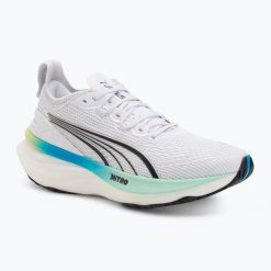 Buty do biegania damskie PUMA ForeverRun Nitro 2. Białe obuwie do biegania damskie Puma. Za 681.00 zł.