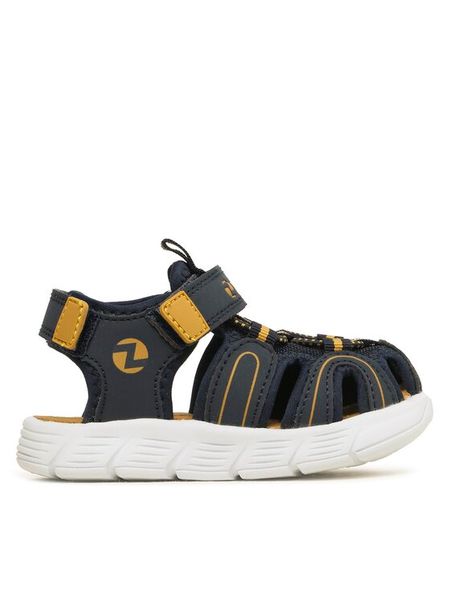 ZigZag Sandały Niagien Kids Closed Sandal Z222383 Niebieski. Niebieskie sandały chłopięce Zigzag, z syntetyku, bez zapięcia. Za 114.99 zł.