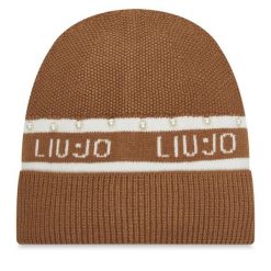 Czapka Liu Jo. Brązowe czapki zimowe damskie Liu Jo. Za 269.99 zł.