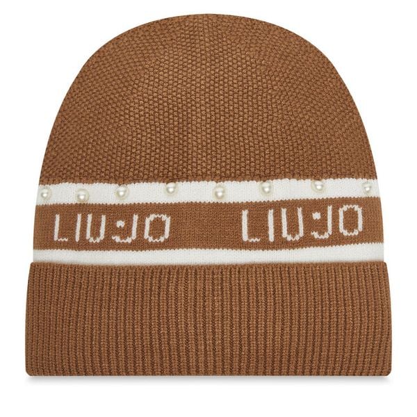 Czapka Liu Jo. Brązowe czapki zimowe damskie Liu Jo. Za 269.99 zł.