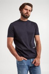 T-shirt męski EMPORIO ARMANI. T-shirty męskie Emporio Armani, m, bez wzorów, bez kołnierzyka. W wyprzedaży za 399.20 zł.