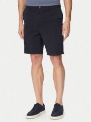 BOSS Szorty materiałowe H-Kane1-Shorts 50555235 Granatowy Modern Fit. Niebieskie szorty męskie Boss, z bawełny, bez kołnierzyka. Za 449.99 zł.