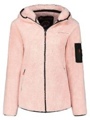 Canadian Peak Kurtka polarowa "Ulebeak" w kolorze jasnoróżowym rozmiar: S. Różowe kurtki damskie Canadian Peak, s, bez wzorów, z polaru, bez kaptura. Za 139.54 zł.