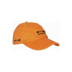 Czapka myśliwska składana z daszkiem. Brązowe czapki męskie SOLOGNAC, bez wzorów, z materiału, sportowe. Za 24.99 zł.