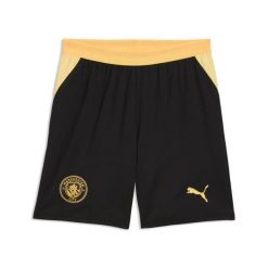 Krótka koszulka Manchester City 2026/27. Czarne t-shirty sportowe męskie Puma, l, z materiału, bez ramiączek, do piłki nożnej. Za 263.45 zł.