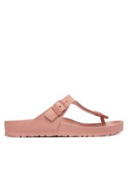 Birkenstock Japonki Gizeh 1032100 Różowy. Czerwone klapki damskie Birkenstock, bez wzorów, z syntetyku, bez obcasa. Za 209.99 zł.