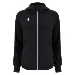Damska bluza z kapturem full zip Macron Orosei. Czarne bluzy z kapturem damskie Macron. Za 456.00 zł.