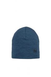 Czapka Buff Merino Midweight Beanie Melange Tempest uni. Niebieskie czapki męskie Buff, bez wzorów, z dzianiny, klasyczne. Za 129.99 zł.
