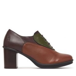 Półbuty Fly London. Półbuty damskie Fly London, bez wzorów, bez obcasa, na obcasie. Za 749.99 zł.