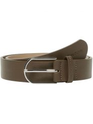 Marc O´Polo Skórzany pasek w kolorze khaki rozmiar: 90. Brązowe paski damskie bez wzorów, z materiału. Za 184.95 zł.