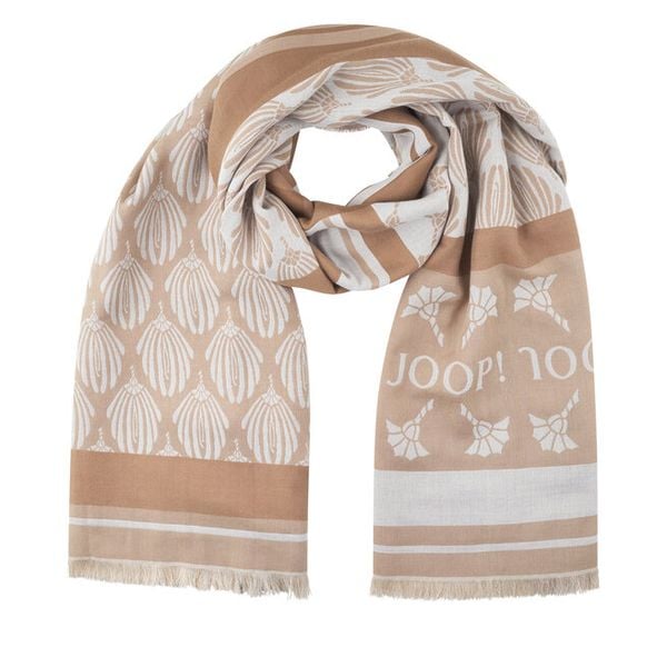 Szalik JOOP!. Brązowe szaliki i kominy damskie Joop!, bez wzorów. Za 229.99 zł.
