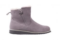 Śniegowce Emu Beach Mini Dove Grey 18, Szary , Skóra naturalna - 36. Szare śniegowce damskie EMU, z gumy. W wyprzedaży za 179.10 zł.
