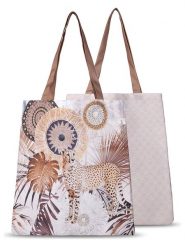 Hip Shopper bag "Raeni" w kolorze jasnobrązowo-beżowym - 40 x 45 cm rozmiar: 40x45 cm. Brązowe shopper bag damskie Hip, bez wzorów, z materiału, na ramię, bez dodatków. Za 48.28 zł.