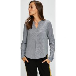 Vero Moda - Bluzka. Białe bluzki damskie Vero Moda, l, bez wzorów, z materiału, casualowe, bez kołnierzyka, bez ramiączek. W wyprzedaży za 49.90 zł.