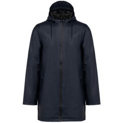 Kurtka wodoodporna Kariban Premium. Niebieskie kurtki damskie KARIBAN, xs, z aplikacjami, z poliesteru, bez kaptura. Za 357.00 zł.