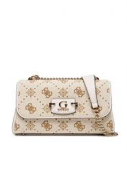 Guess Torebka Neda HWCP96 54210 Beżowy. Brązowe torebki klasyczne damskie Guess, z aplikacjami, z materiału, bez dodatków. Za 309.99 zł.
