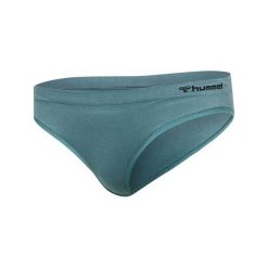 Damskie figi bezszwowe Hummel Juno Hipster. Niebieskie figi damskie HUMMEL, s, bez wzorów, z bawełny. Za 90.50 zł.