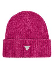 Guess Czapka H6BZ01 Z1535 Różowy. Czerwone czapki dziecięce Guess, na zimę, z aplikacjami, z poliesteru. Za 114.99 zł.