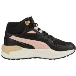 Buty sportowe damskie Puma X-Ray Speed Mid WTR. Czarne buty sportowe na co dzień damskie Puma, bez wzorów, z gumy, trekkingowe. Za 278.93 zł.
