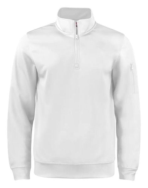 Clique Basic Active Half Zip – Bluza półgolf z poliestru. Białe bluzy bez kaptura męskie CLIQUE, s. Za 174.69 zł.