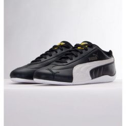 Buty Puma Ferrari Speedcat M 30751401 czarne. Czarne buty sportowe na co dzień męskie z gumy, bez zapięcia. Za 535.57 zł.