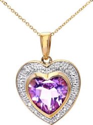 Rinani Złoty naszyjnik z diamentową zawieszką - dł. 46 cm rozmiar: onesize. Różowe naszyjniki damskie Rinani, złote. Za 2,805.99 zł.