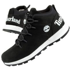 Buty Timberland Sprint Trekker M TB0A5SB7015 czarne. Czarne buty sportowe na co dzień męskie z gumy, bez zapięcia, do biegania. Za 978.14 zł.