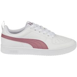 Buty damskie Puma Rickie. Białe buty sportowe na co dzień damskie Puma, bez wzorów, z gumy, trekkingowe. Za 279.00 zł.