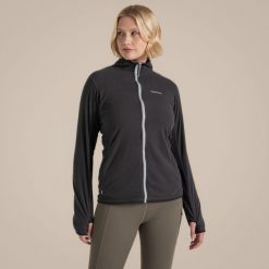 Kurtka damska Craghoppers NosiLife Anya. Brązowe kurtki damskie CRAGHOPPERS, bez wzorów, z polaru, bez kaptura. Za 291.49 zł.