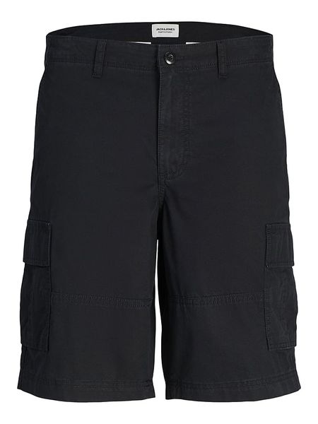 Jack & Jones Bojówki w kolorze czarnym rozmiar: M. Czarne szorty męskie Jack & Jones, bez wzorów, z bawełny. Za 152.26 zł.
