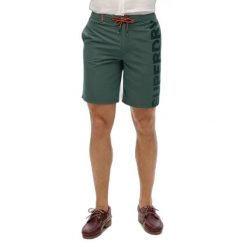 Klasyczne szorty surfingowe Superdry. Niebieskie szorty męskie Superdry., bez kołnierzyka. Za 239.05 zł.